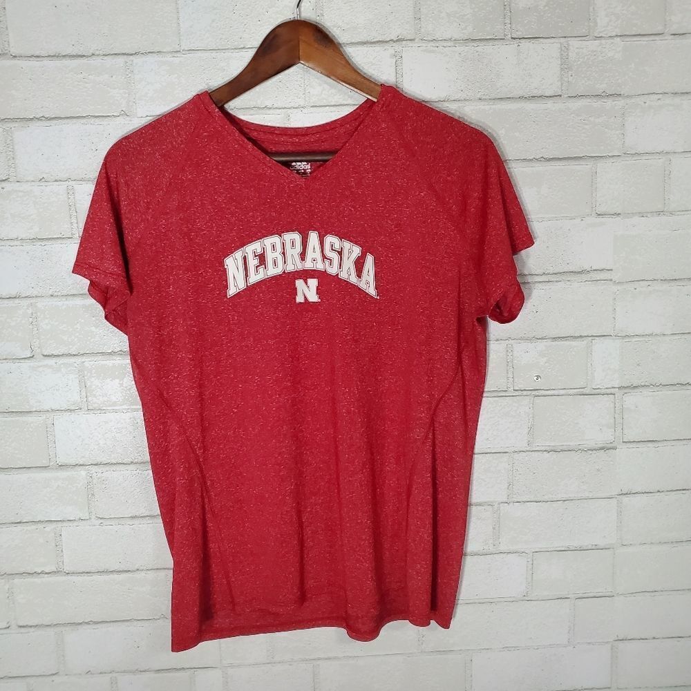 Adidas Nebraska short sleeve tee‎